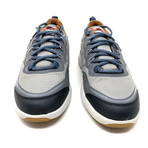 Cobb Hill Women Women’s Cobb Hill Skylar M Lace Waterproof Sneakers– Grey WIDE